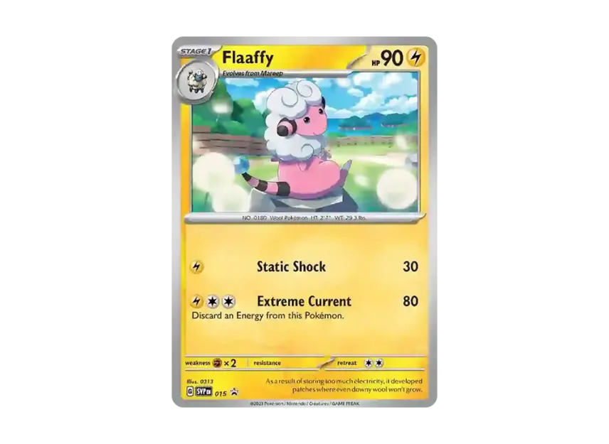 Flaaffy P [SVP 015] [EN] (Scarlet & Violet "Promotional Card")