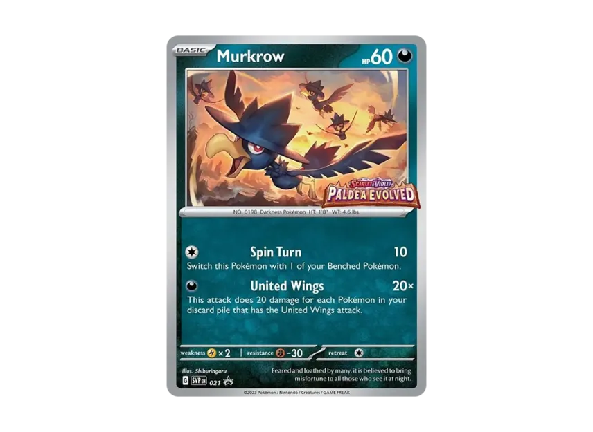 Murkrow P [SVP 021] [EN] (Scarlet & Violet "Promotional Card")
