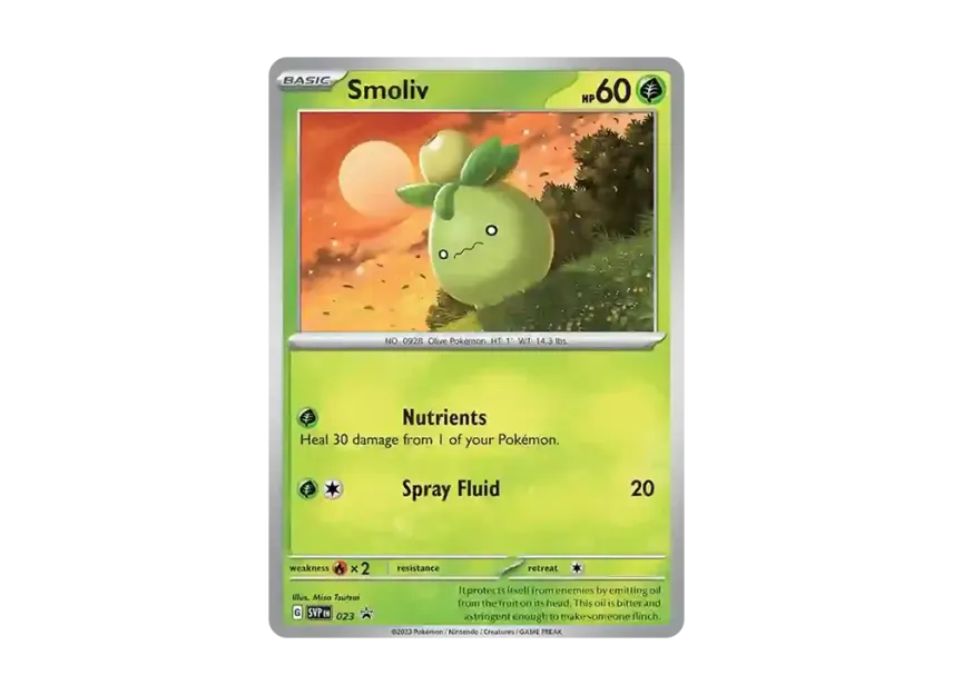 Smoliv P [SVP 023] [EN] (Scarlet & Violet "Promotional Card")