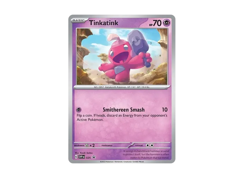 Tinkatink P [SVP 025] [EN] (Scarlet & Violet "Promotional Card")