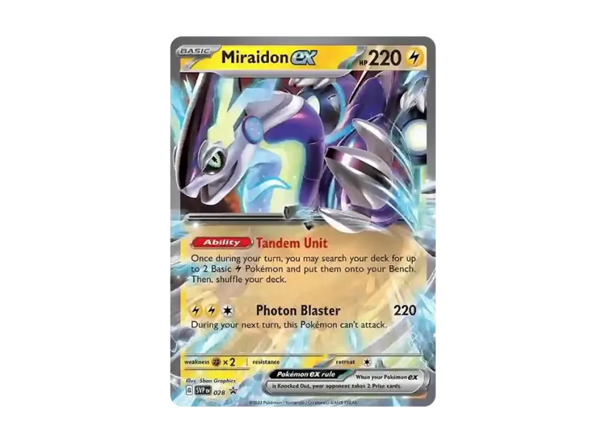 Miraidon ex P [SVP 028] [EN] (Scarlet & Violet "Promotional Card")