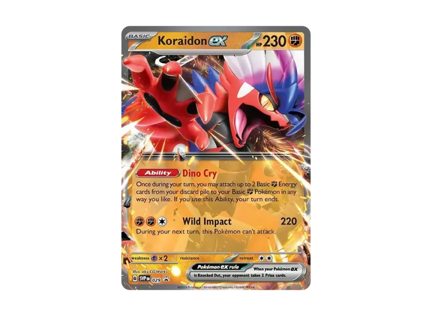 Koraidon ex P [SVP 029] [EN] (Scarlet & Violet "Promotional Card")