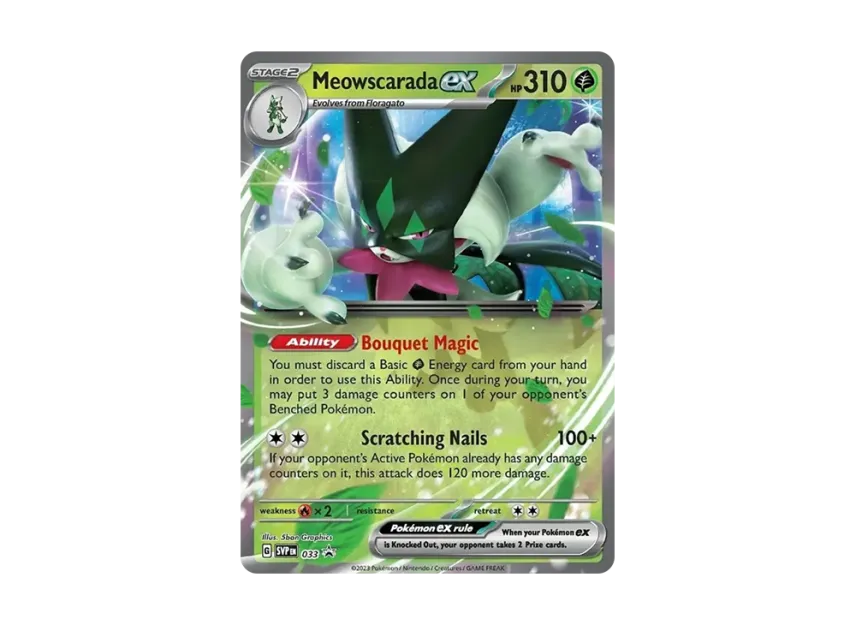 Meowscarada ex P [SVP 033] [EN] (Scarlet & Violet "Promotional Card")