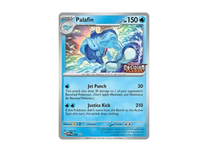 Palafin P [SVP 036] [EN] (Scarlet & Violet "Promotional Card")