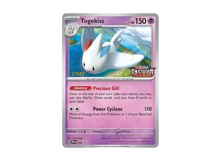 Togekiss P [SVP 038] [EN] (Scarlet & Violet "Promotional Card")