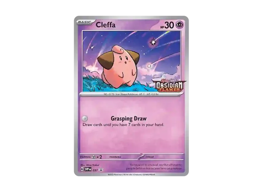 Cleffa P [SVP 037] [EN] (Scarlet & Violet "Promotional Card")