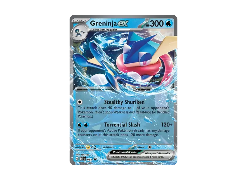 Greninja ex P [SVP 054] [EN] (Scarlet & Violet "Promotional Card")