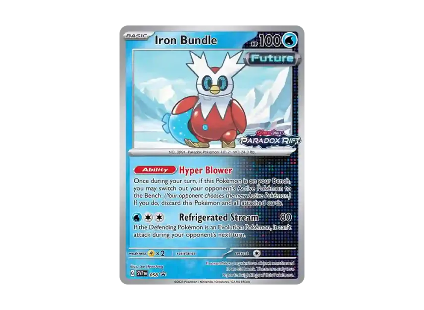 Iron Bundle P [SVP 058] [EN] (Scarlet & Violet "Promotional Card")