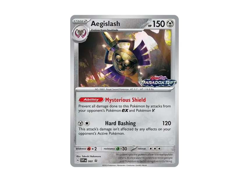 Aegislash P [SVP 060] [EN] (Scarlet & Violet "Promotional Card")