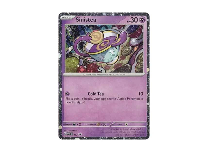 Sinistea P [SVP 062] [EN] (Scarlet & Violet "Promotional Card")