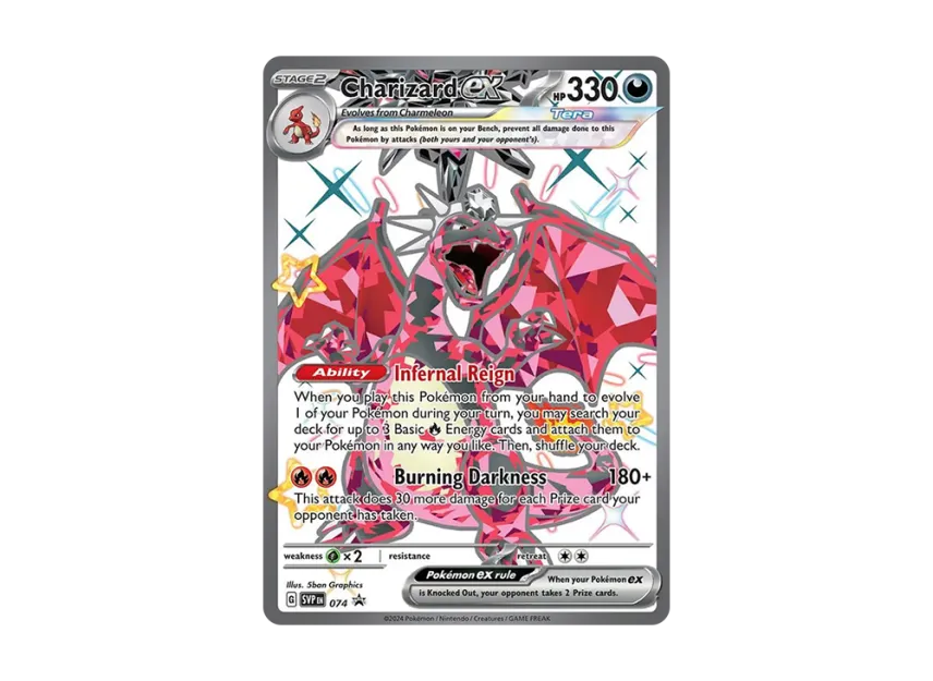Charizard ex P [SVP 074] [EN] (Scarlet & Violet "Promotional Card")