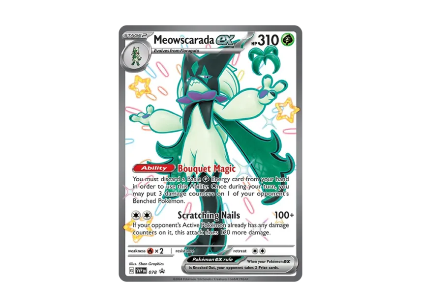 Meowscarada ex P [SVP 078] [EN] (Scarlet & Violet "Promotional Card")