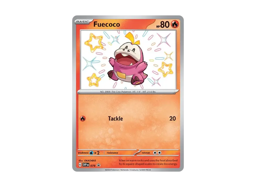 Fuecoco P [SVP 079] [EN] (Scarlet & Violet "Promotional Card")