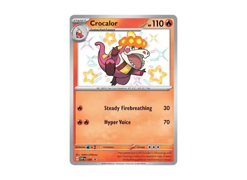 Crocalor P [SVP 080] [EN] (Scarlet & Violet "Promotional Card")