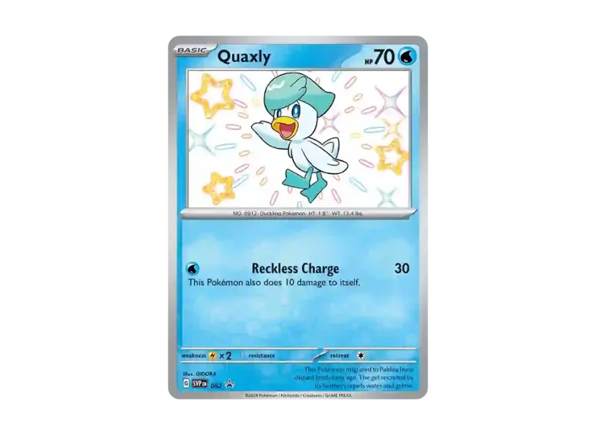 Quaxly P [SVP 082] [EN] (Scarlet & Violet "Promotional Card")