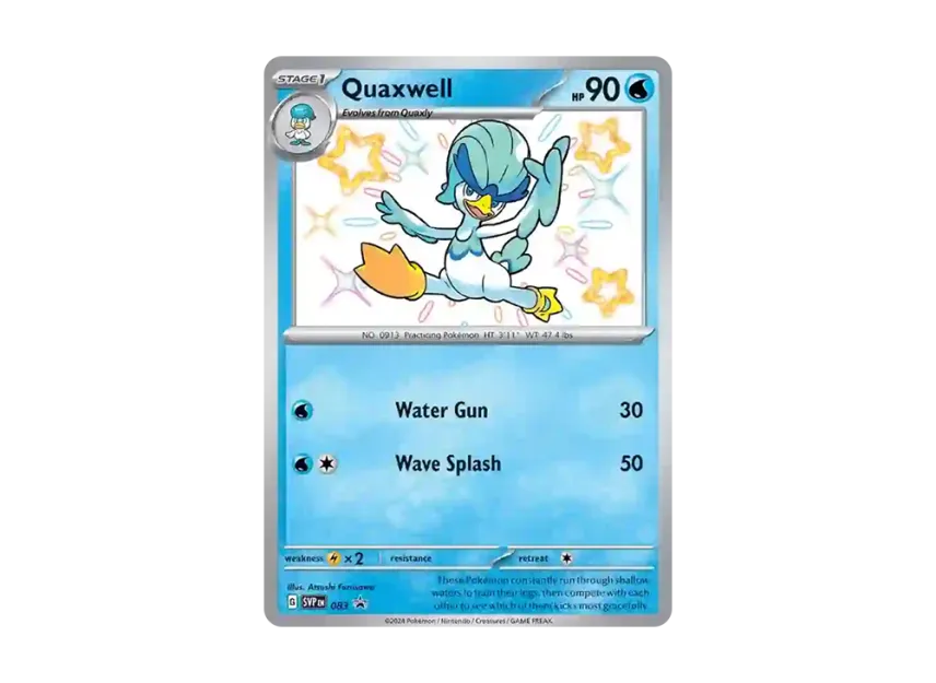 Quaxwell P [SVP 083] [EN] (Scarlet & Violet "Promotional Card")