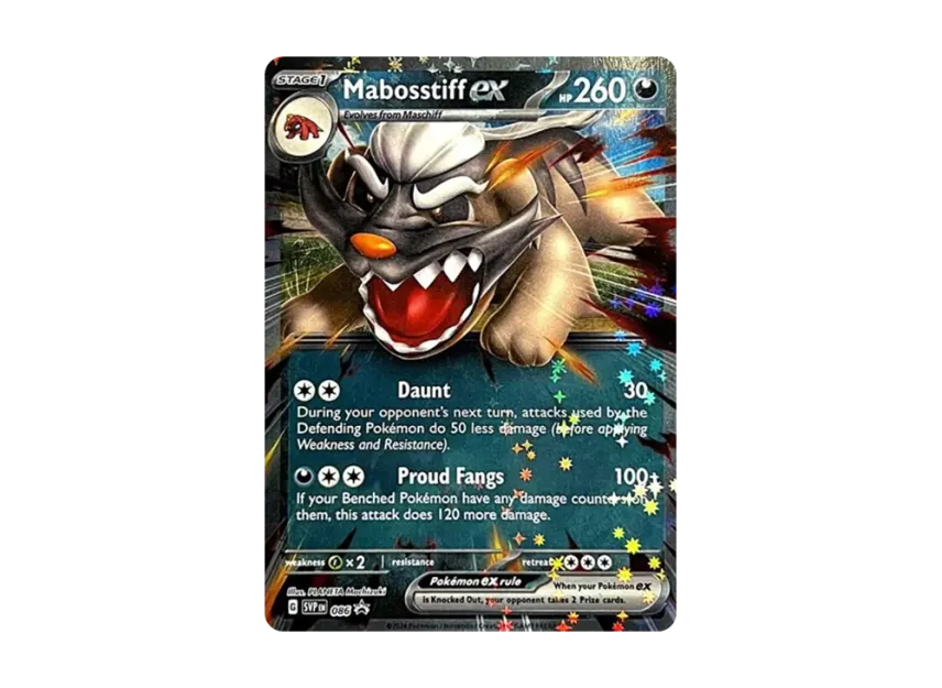 Mabosstiff ex P [SVP 086] [EN] (Scarlet & Violet "Promotional Card")