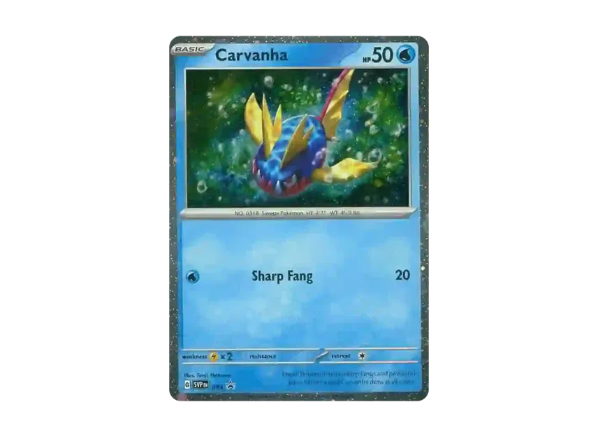 Carvanha P [SVP 093] [EN] (Scarlet & Violet "Promotional Card")