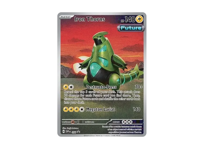Iron Thorns P [SVP 098] [EN] (Scarlet & Violet "Promotional Card")