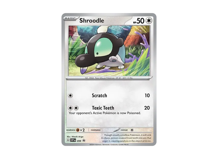 Shroodle P [SVP 099] [EN] (Scarlet & Violet "Promotional Card")