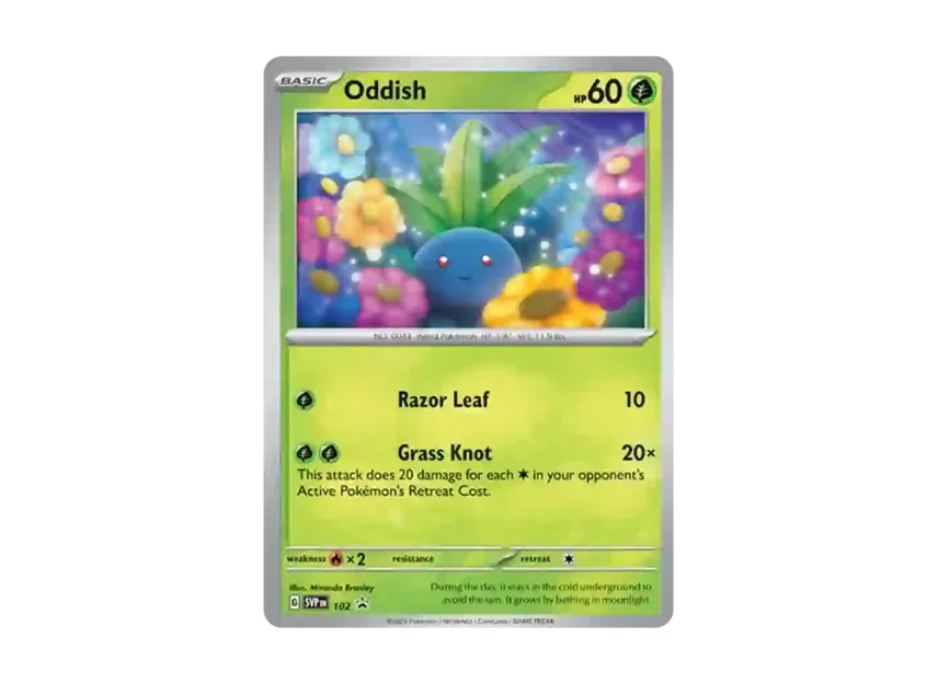 Oddish P [SVP 102] [EN] (Scarlet & Violet "Promotional Card")