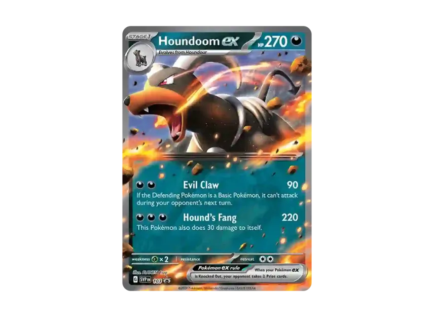 Houndoom ex P [SVP 103] [EN] (Scarlet & Violet "Promotional Card")