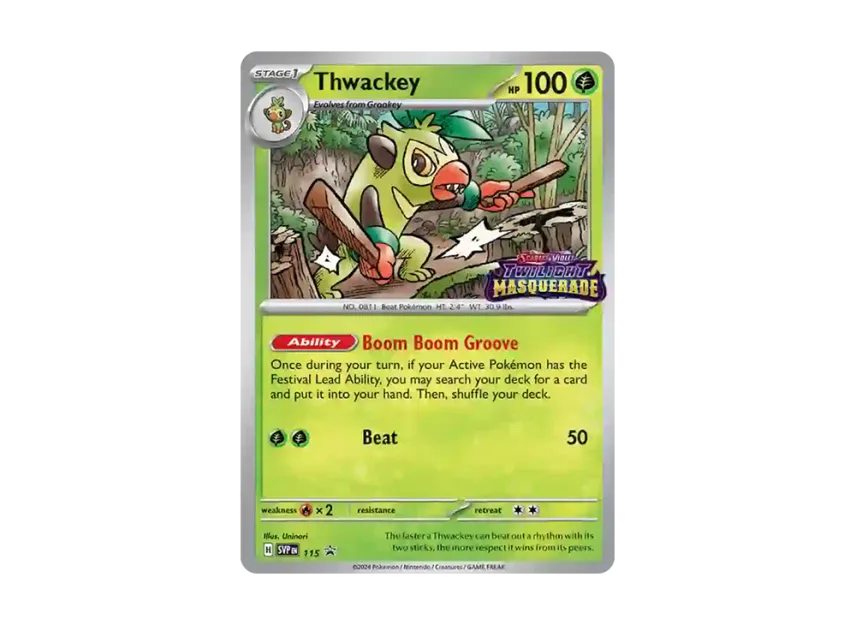 Thwackey P [SVP 115] [EN] (Scarlet & Violet "Promotional Card")