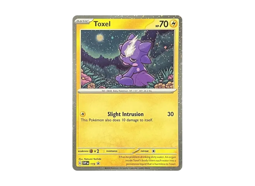 Toxel P [SVP 119] [EN] (Scarlet & Violet "Promotional Card")