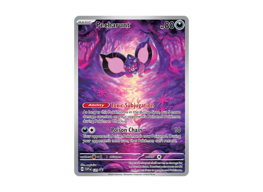 Pecharunt P [SVP 129] [EN] (Scarlet & Violet "Promotional Card")