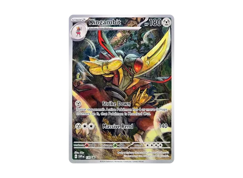 Kingambit P [SVP 130] [EN] (Scarlet & Violet "Promotional Card")