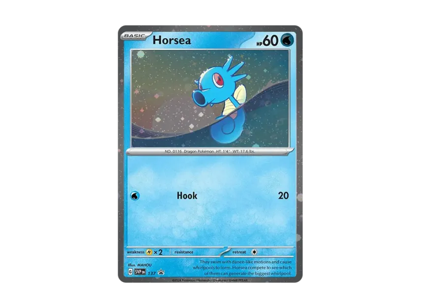 Horsea P [SVP 137] [EN] (Scarlet & Violet "Promotional Card")
