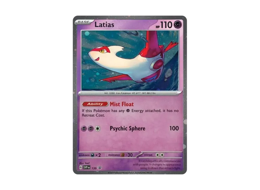 Latias P [SVP 139] [EN] (Scarlet & Violet "Promotional Card")