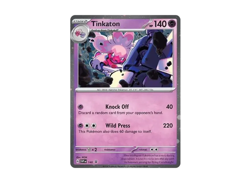 Tinkaton P [SVP 140] [EN] (Scarlet & Violet "Promotional Card")