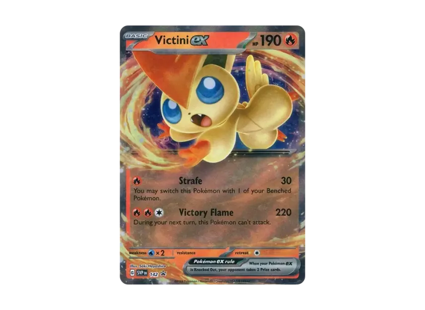 Victini ex P [SVP 142] [EN] (Scarlet & Violet "Promotional Card")