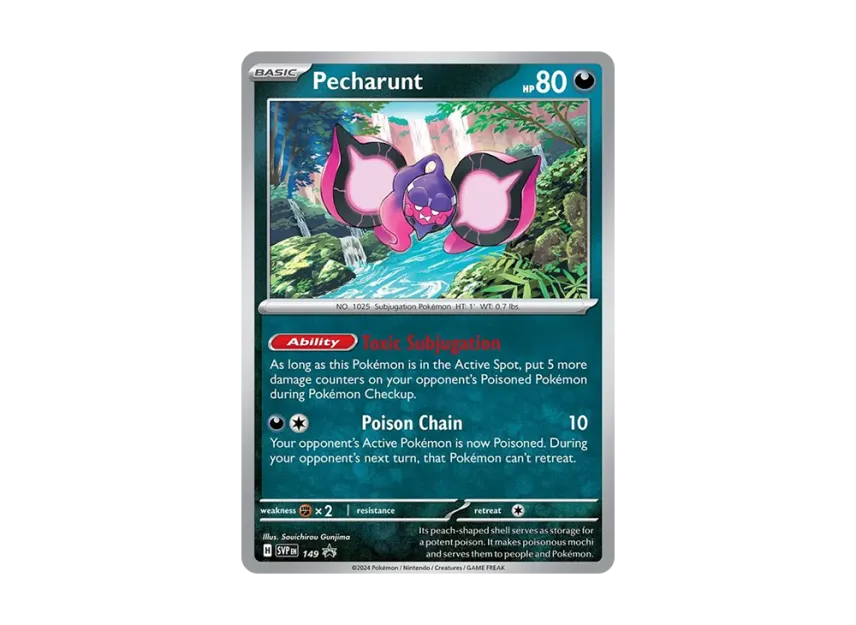 Pecharunt P [SVP 149] [EN] (Scarlet & Violet "Promotional Card")