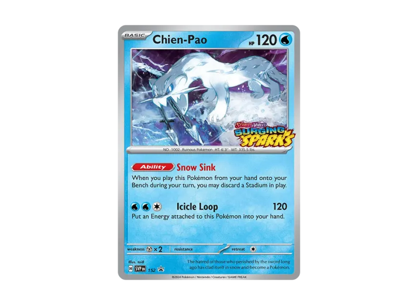 Chien-Pao P [SVP 152] [EN] (Scarlet & Violet "Promotional Card")