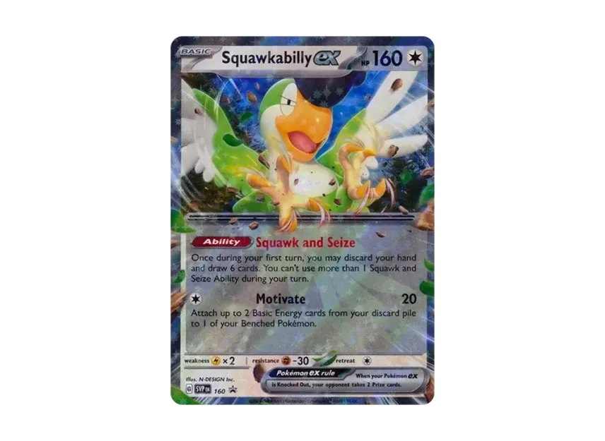 Squawkabilly ex P [SVP 160] [EN] (Scarlet & Violet "Promotional Card")