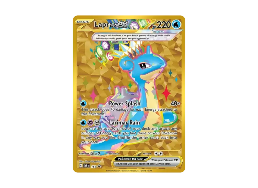 Lapras ex P [SVP 164] [EN] (Scarlet & Violet "Promotional Card")