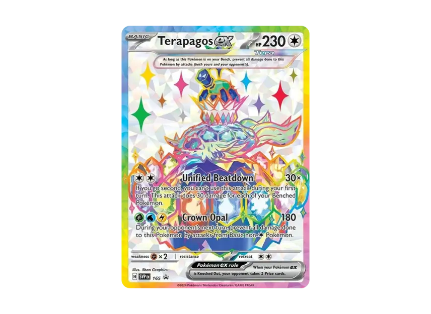 Terapagos ex P [SVP 165] [EN] (Scarlet & Violet "Promotional Card")