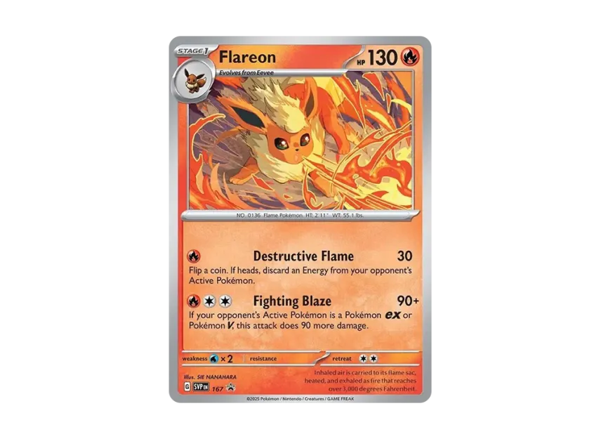 Flareon P [SVP 167] [EN] (Scarlet & Violet "Promotional Card")