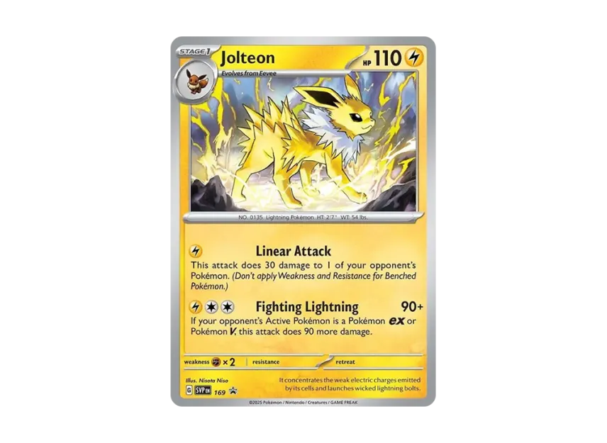Jolteon P [SVP 169] [EN] (Scarlet & Violet "Promotional Card")
