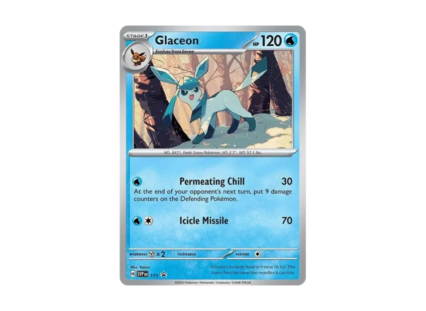 Glaceon P [SVP 171] [EN] (Scarlet & Violet "Promotional Card")