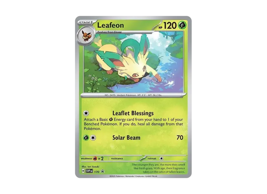 Leafeon P [SVP 170] [EN] (Scarlet & Violet "Promotional Card")