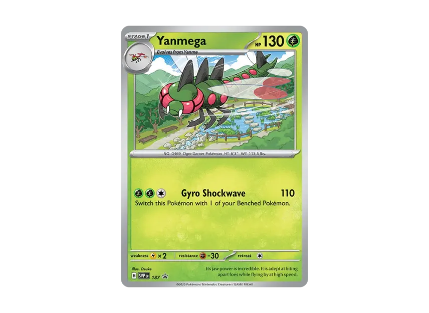 Yanmega P [SVP 187] [EN] (Scarlet & Violet "Promotional Card")