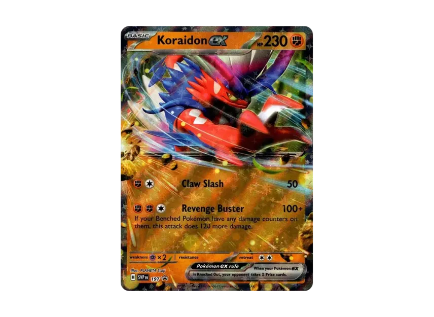 Koraidon ex P [SVP 197] [EN] (Scarlet & Violet "Promotional Card")