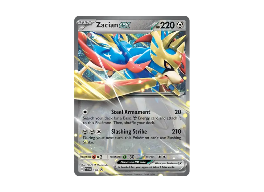 Zacian ex P [SVP 198] [EN] (Scarlet & Violet "Promotional Card")