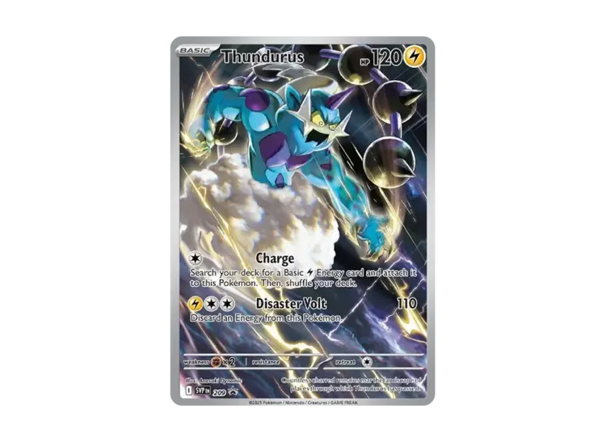 Thundurus P [SVP 209] [EN] (Scarlet & Violet "Promotional Card")