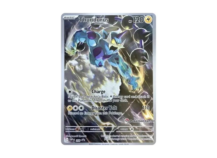 Thundurus P [SVP 209] [EN] (Scarlet & Violet "Pokemon Center Exclusive")