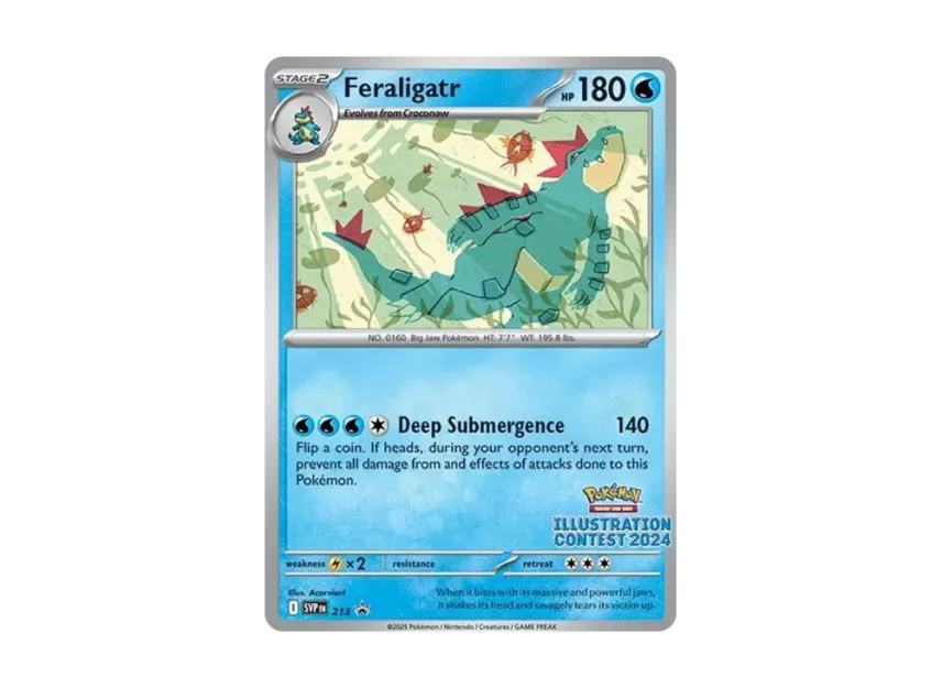 Feraligatr P [SVP 213] [EN] (Scarlet & Violet "Promotional Card")