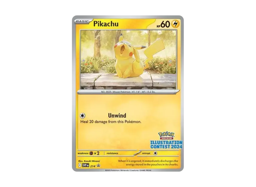 Pikachu P [SVP 214] [EN] (Scarlet & Violet "Promotional Card")